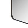 Wall Mirror 30x40 Inch Black Rectangular Mirror