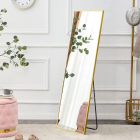 Aluminium alloy Metal Frame Wall Mounted Full Body Mirror ,Bathroom Vanity Mirror, Bedroom Home Porch, Decorative Mirror, Clothing Store