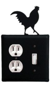 Rooster - Single Outlet and Switch Cover