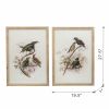 S/2 Bird Framed Print, 19.5x27.5"