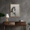 Hand Made Pencil Art work "Equus Rising" for wall decor Painting