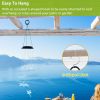 Solar Powered Dragonfly Lights Wind Chimes LED Color Changing Hanging Wind Lamp Waterproof Decorative Night Lamp