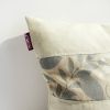 Onitiva - [Dream Land] Linen Stylish Patch Work Pillow Cushion Floor Cushion (19.7 by 19.7 inches)