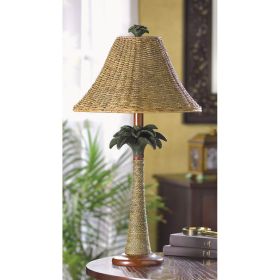 Tropical Palm Tree Floor Lamp - Exotic Home Decor Lighting Fixture