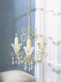 Shabby Chic Scroll Candelier