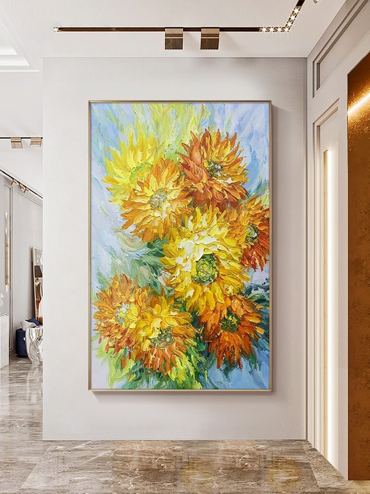 Poster Print Floral Vase Oil Painting Canvas Art Modern Wall Picture for Living Room Vincent Van Gogh Golden Sunflower Poster Print Floral Vase Oil Painting Canvas Art Modern Wall Picture for Living Room Vincent Van Gogh Golden Sunflower