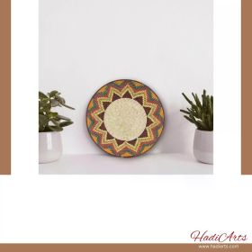 Bohemian Decor Wall Hanging Handwoven Boho Decor Plate Sunburst (Pieces: 100 Pieces B2B)